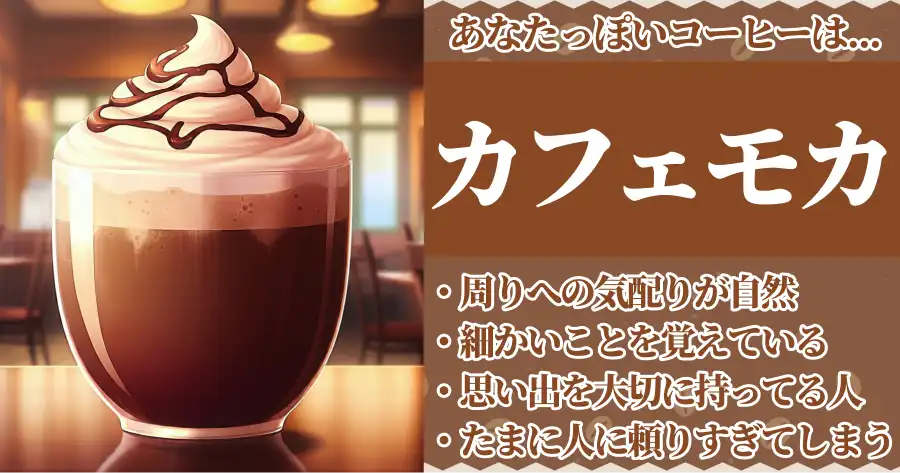 カフェモカの画像